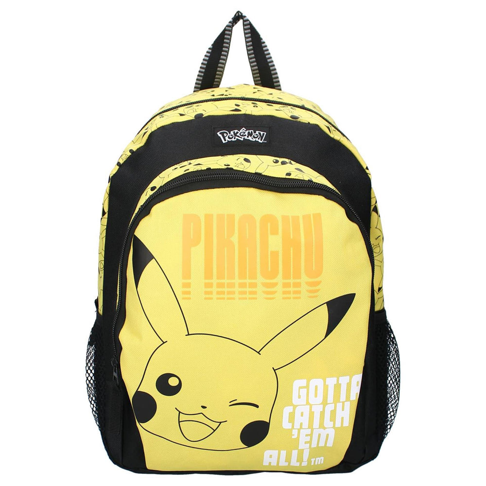 Vadobag rugzak pokã©mon high voltage geel zwart 35x27x18cm