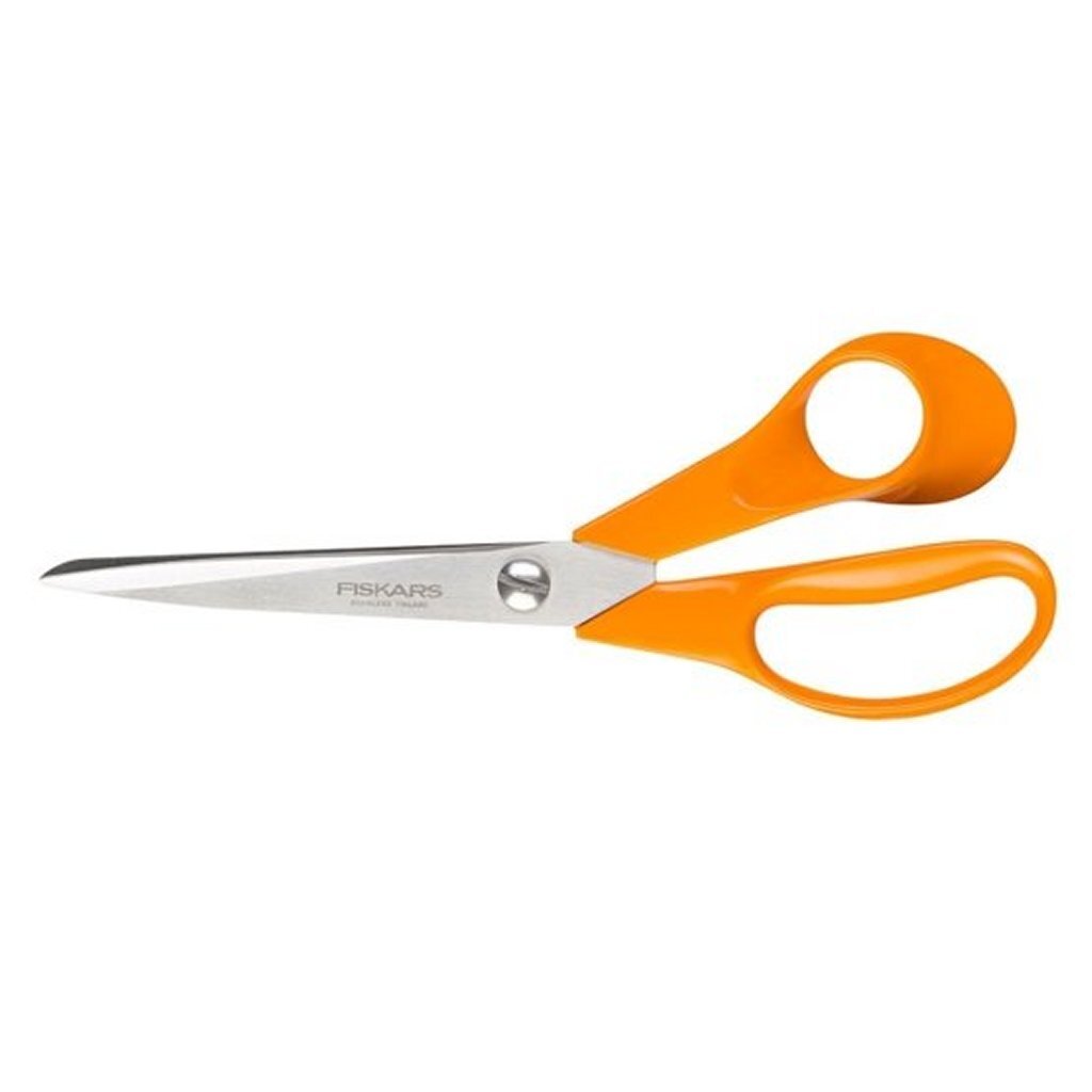 Fiskars classic universele schaar 21 cm oranje rvs