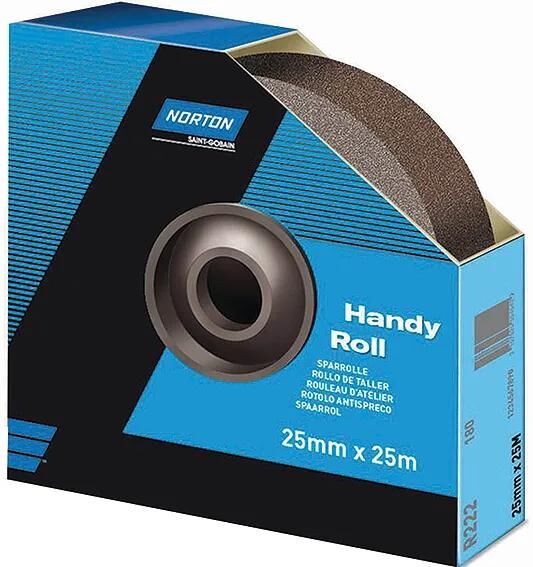 Norton schuurpapier r222 sparrolle wheels of sandpaper p60 38mmx25m