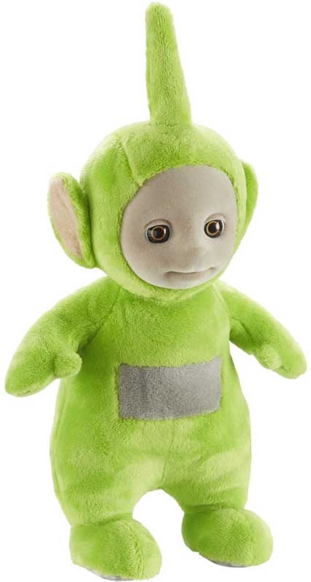 Chillfactor teletubbies knuffel dipsy pratend pluche speelgoed pop groen.
