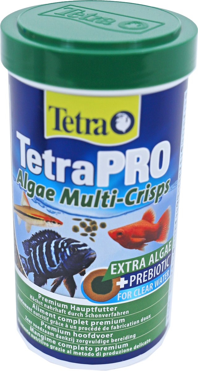 Tetra - vissenvoer - vissen - pro algae 500ml - 7,5x7,5x14,3cm - 1st