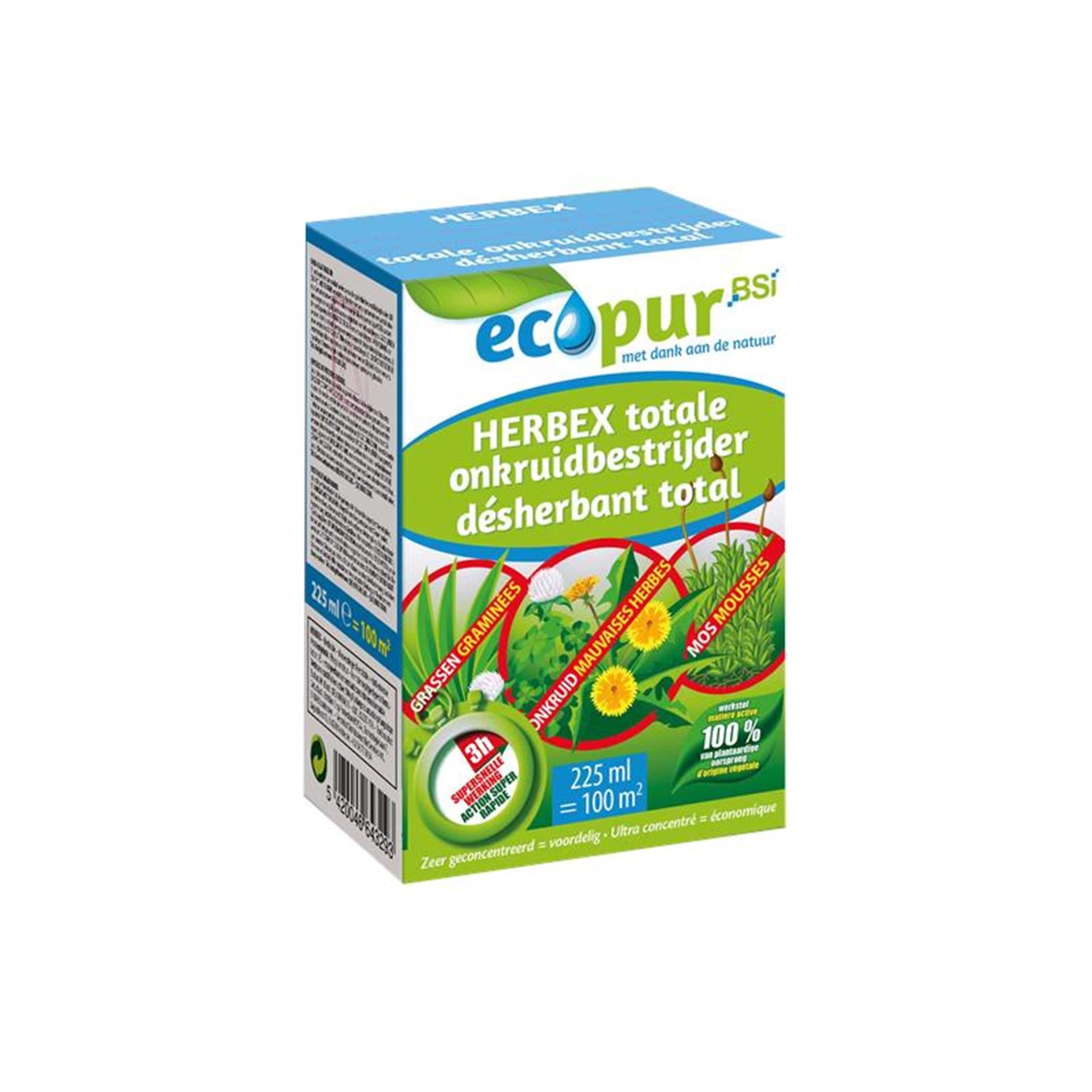Bsi herbex totale onkruidbestrijder 225ml