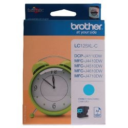 Inktcartridge brother lc125xlc cyaan