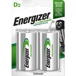 Batterijen energizer d 1.2v 2 st