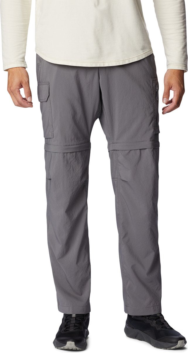 Columbia silver ridge™ utility convertible pant heren outdoorbroek - city grey