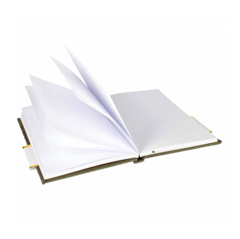 Notitieboek ribfluweel a5