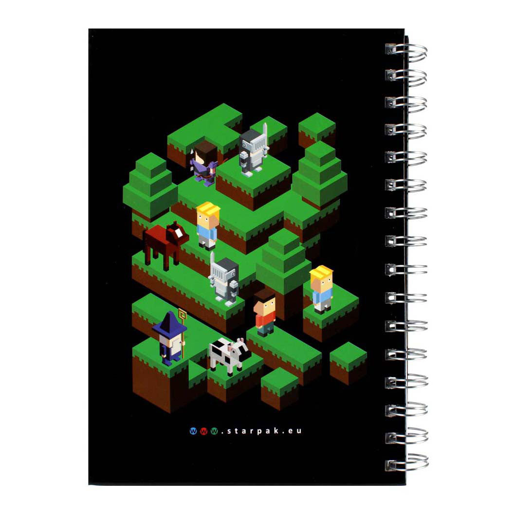 Spiraal notitieboek gaming, a5