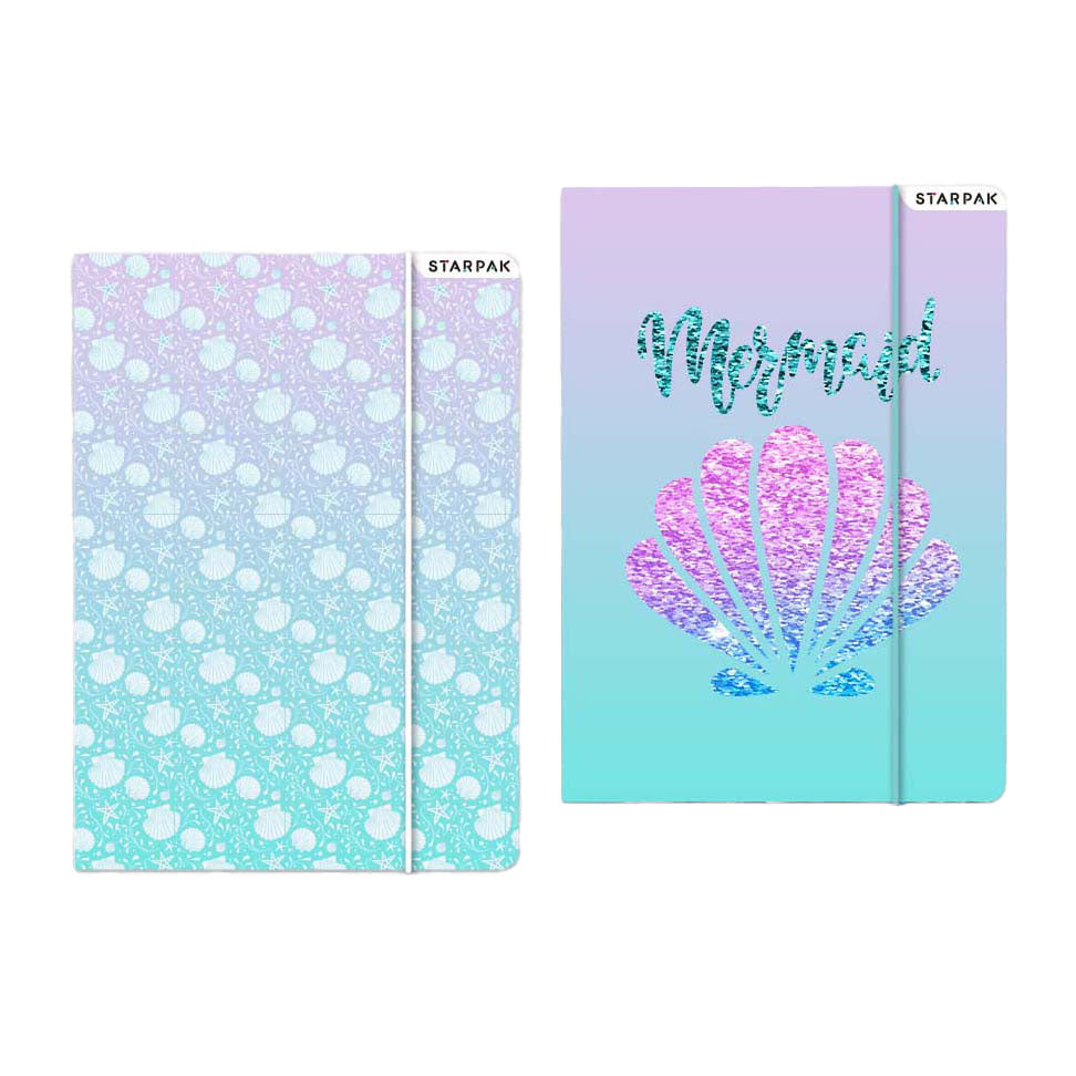 Map met elastiek a4 zeemeermin