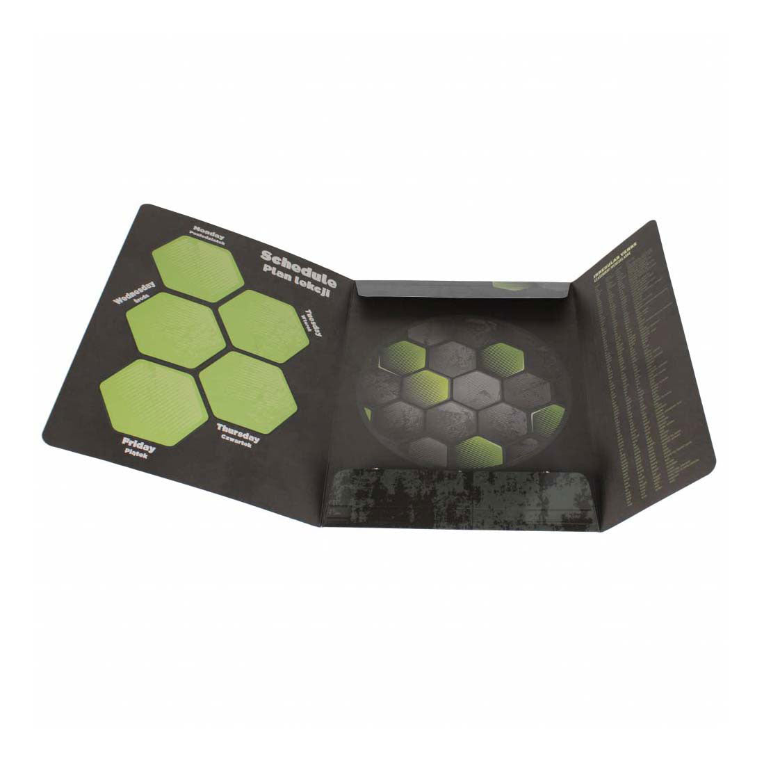 Map met elastiek voetbal a4