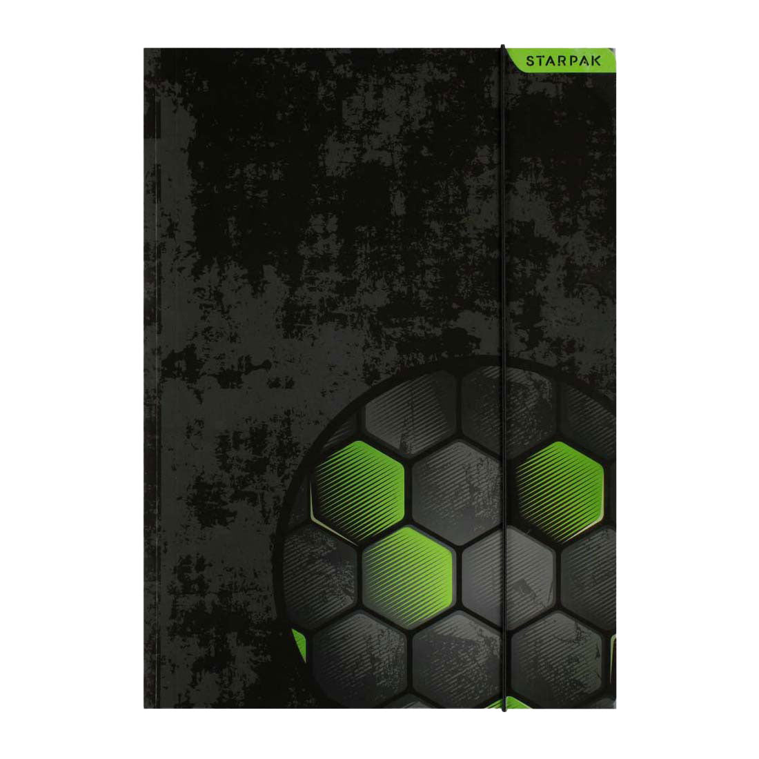 Map met elastiek voetbal a4