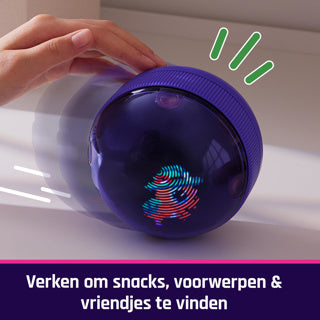 Bitzee hamster bal -interactief speelgoed met meer dan 20 hamsters - rolt en reageert op aanraking - speelgoed met digitale huisdieren