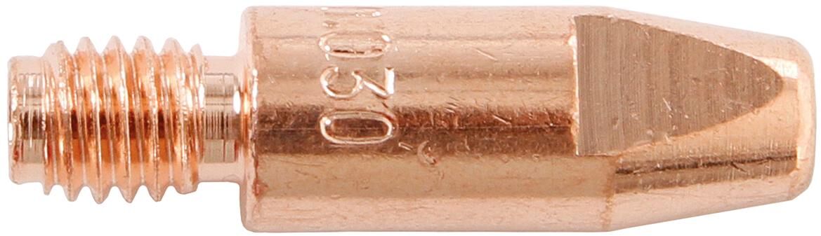 Wks stroommondstuk type 25 current injectors 0.8 m25 m6x28 f. aluminum