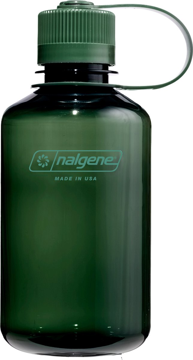 Nalgene - narrow mouth bottle - drinkfles - waterfles - lekvrij - 500ml - bpa free - sustain - jade