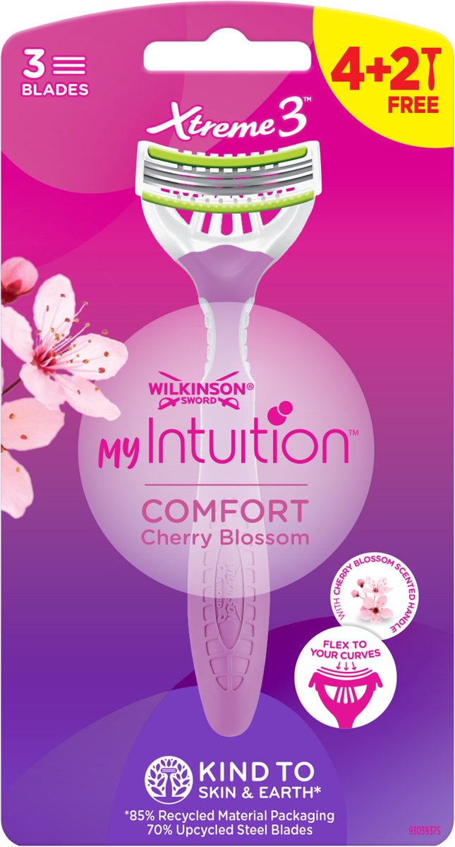 Wilkinson sword wilkinson vrouwen wegwerpscheermesjes xtreme 3 my intuition - 6 stuks