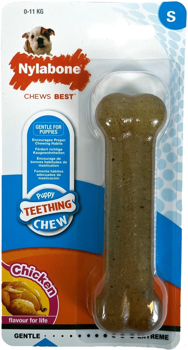 Nylabone puppy kauwsnack kipsmaak