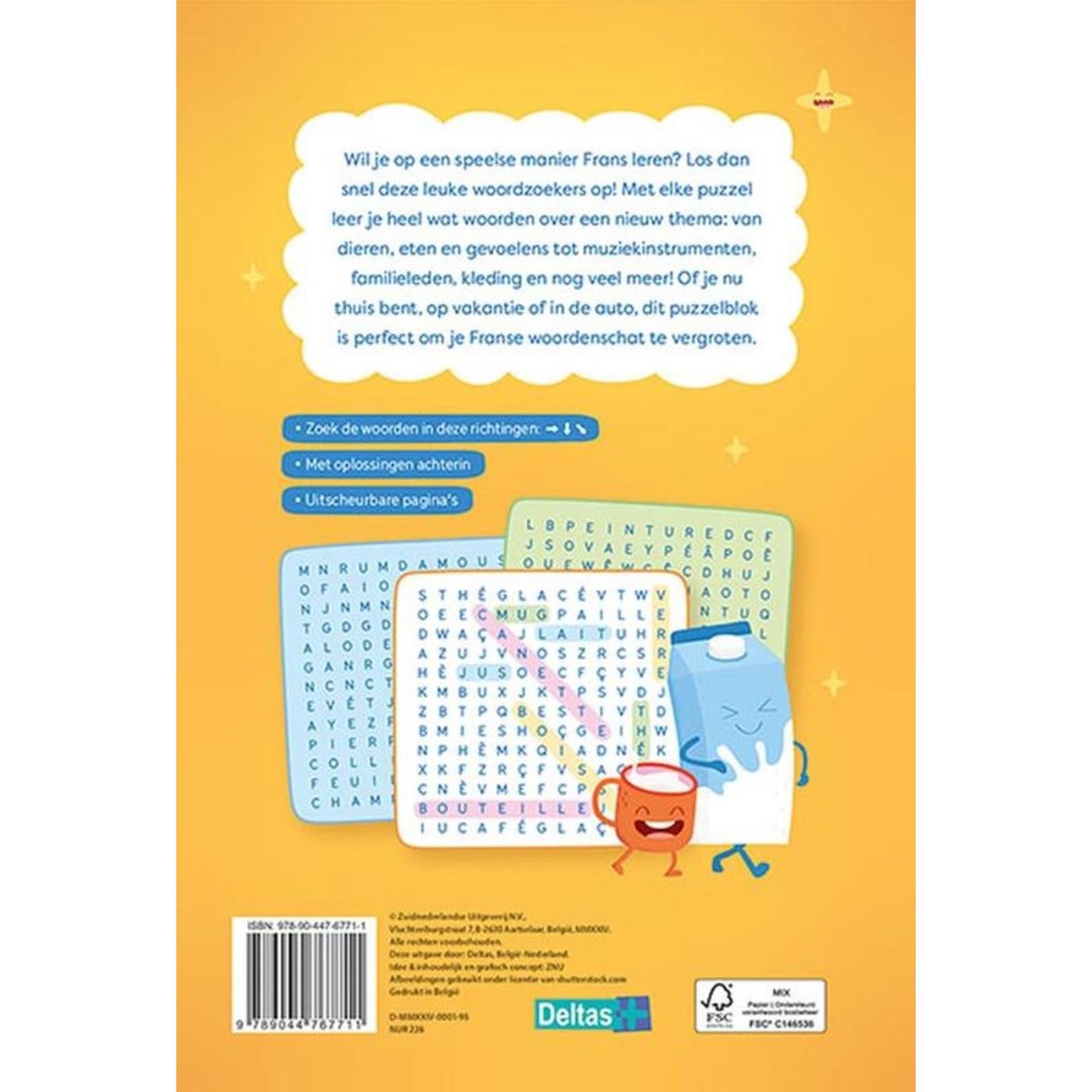 Deltas woordzoekers - ik leer frans!