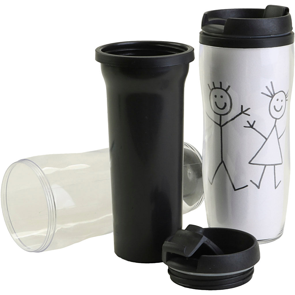 Thermo mok met deksel