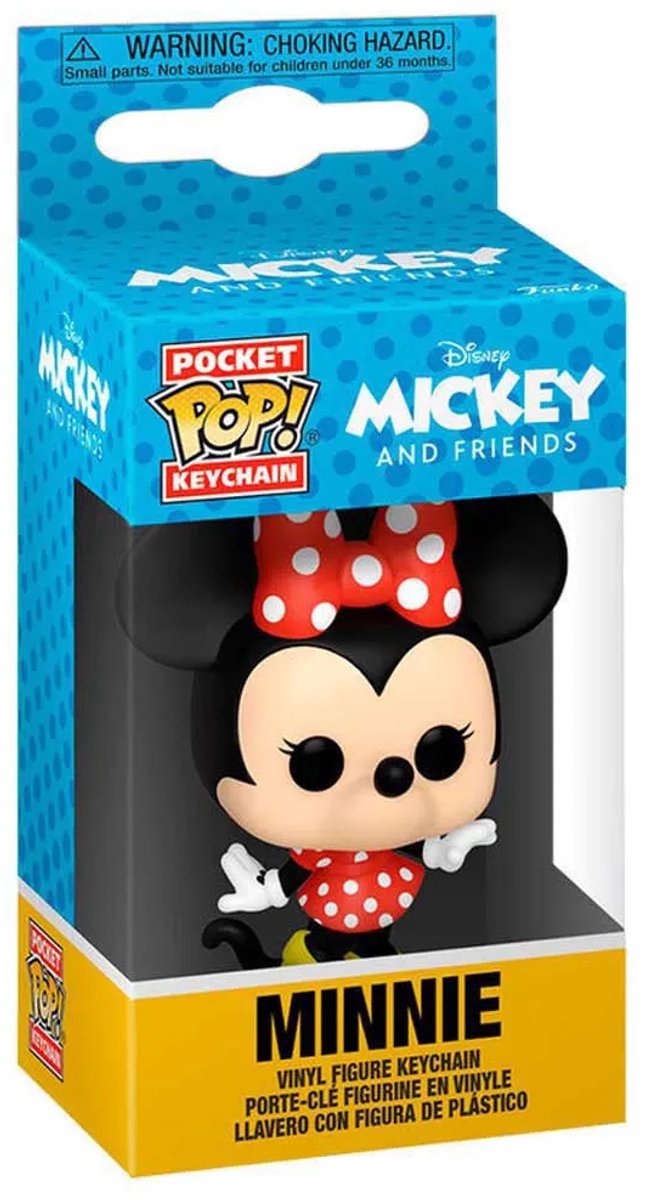 Funko pocket pop! sleutelhanger: disney classics - minnie