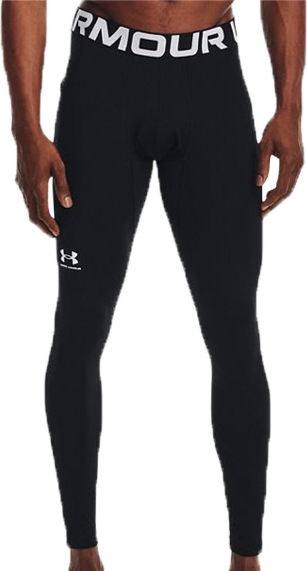 Under armour ua cg armour leggings heren sportlegging - zwart - wit xl