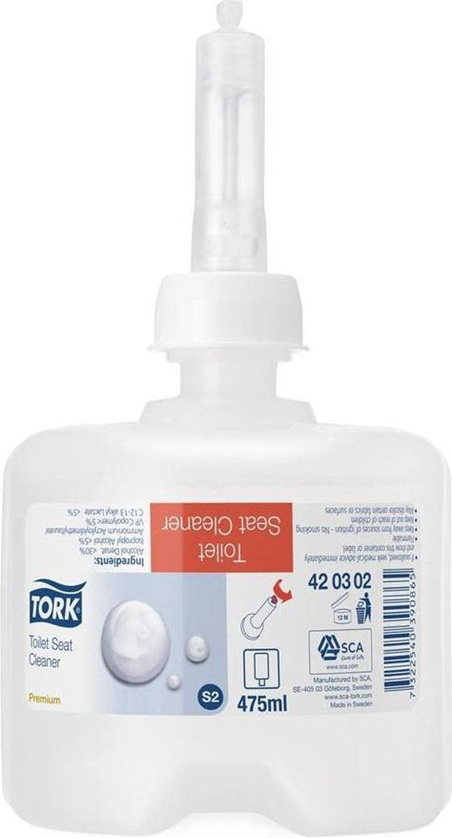 Tork toiletbrilreiniger s2 - 475 ml - desinfectie