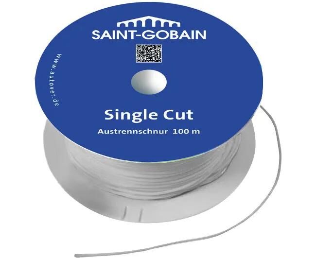 Saint-gobain autover austrennschnur single cut line single cut line white 0.85 mm