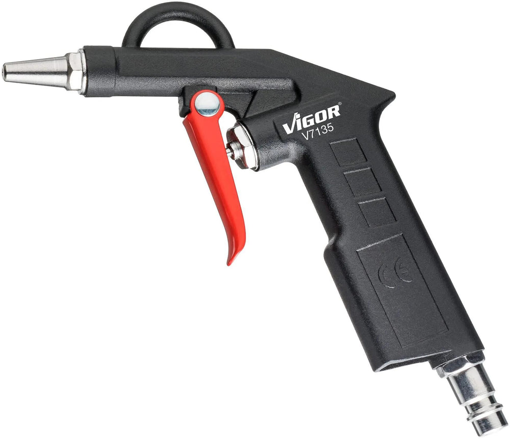 Vigor ausblaspistole v7135 blow-out gun short, 115 mm