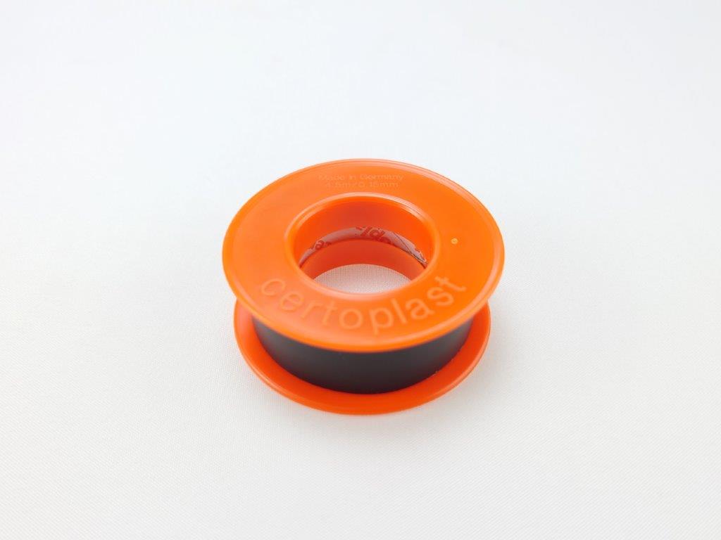 Tape vorwerk zwart pvc rol 4,5m