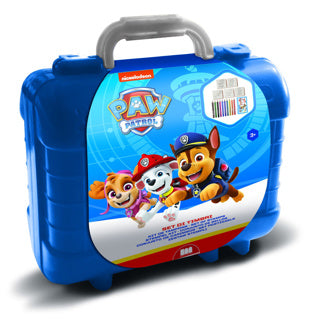 Multiprint Paw Patrol reis stempel- en kleurkoffer