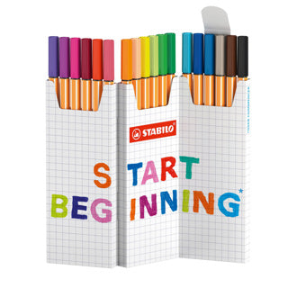 Stabilo point 88 bureauset start vanaf 18 stuks