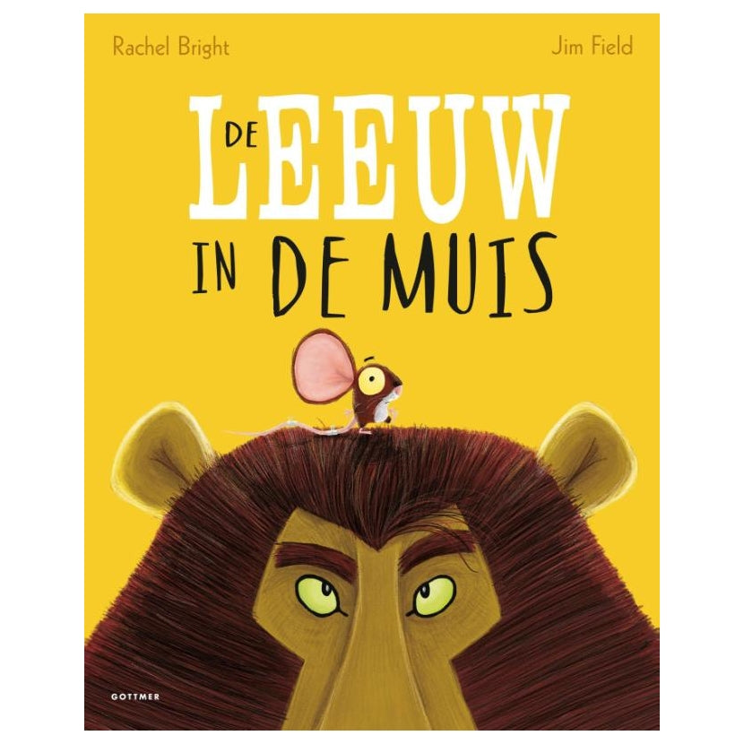 Gouden boek de leeuw in de muis. prenten