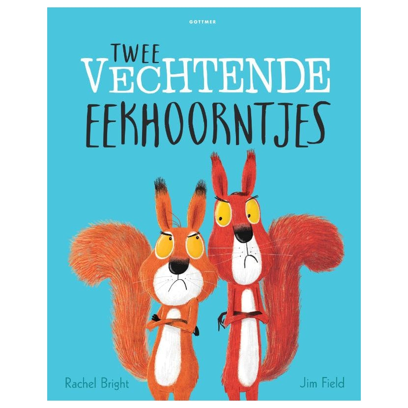 Gottmer uitgevers groep twee vechtende eekhoorntjes