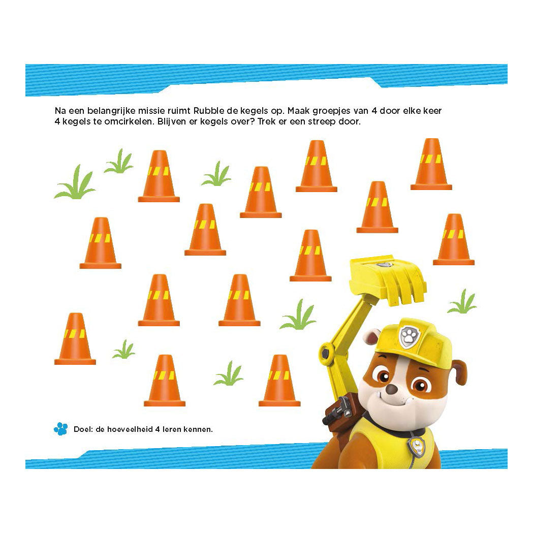 Paw Patrol - leuke telspelletjes (4-5 jaar)