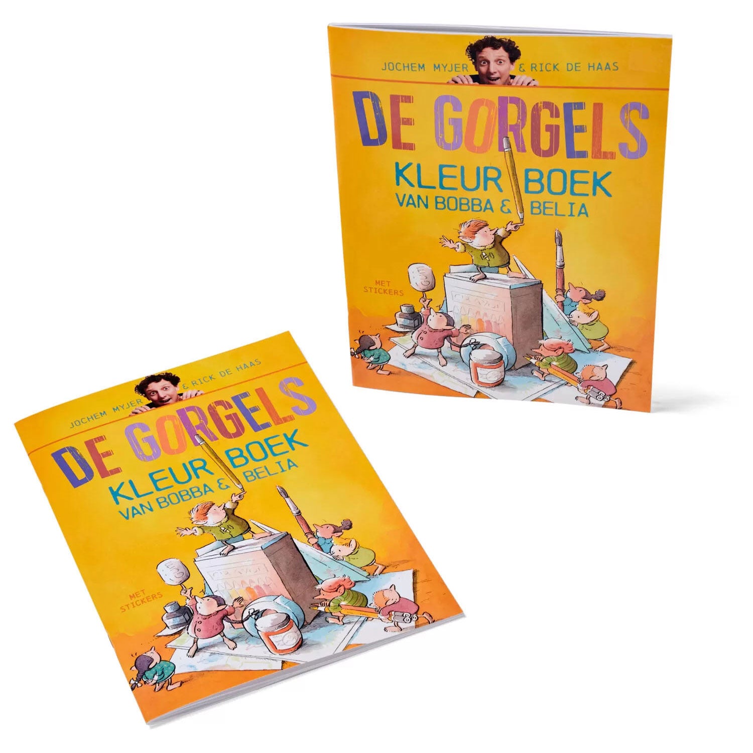 De gorgels kleurboek van bobba belia