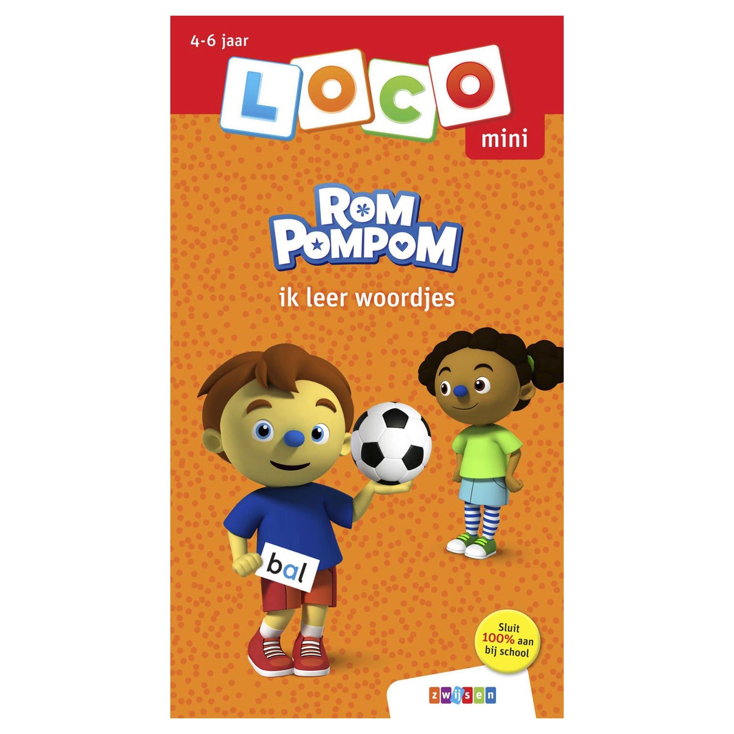 Wpg uitgevers minilocomotief - romppompom ik leer woordjes (4-6 jaar)