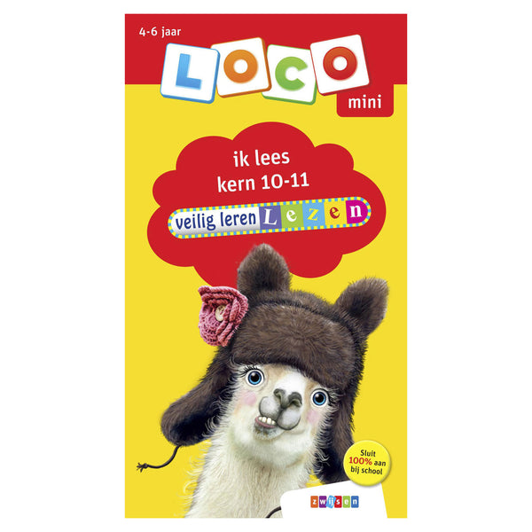Wpg uitgevers mini loco - veilig leren lezen ik lees kern 10-11 (6-7 jaar)