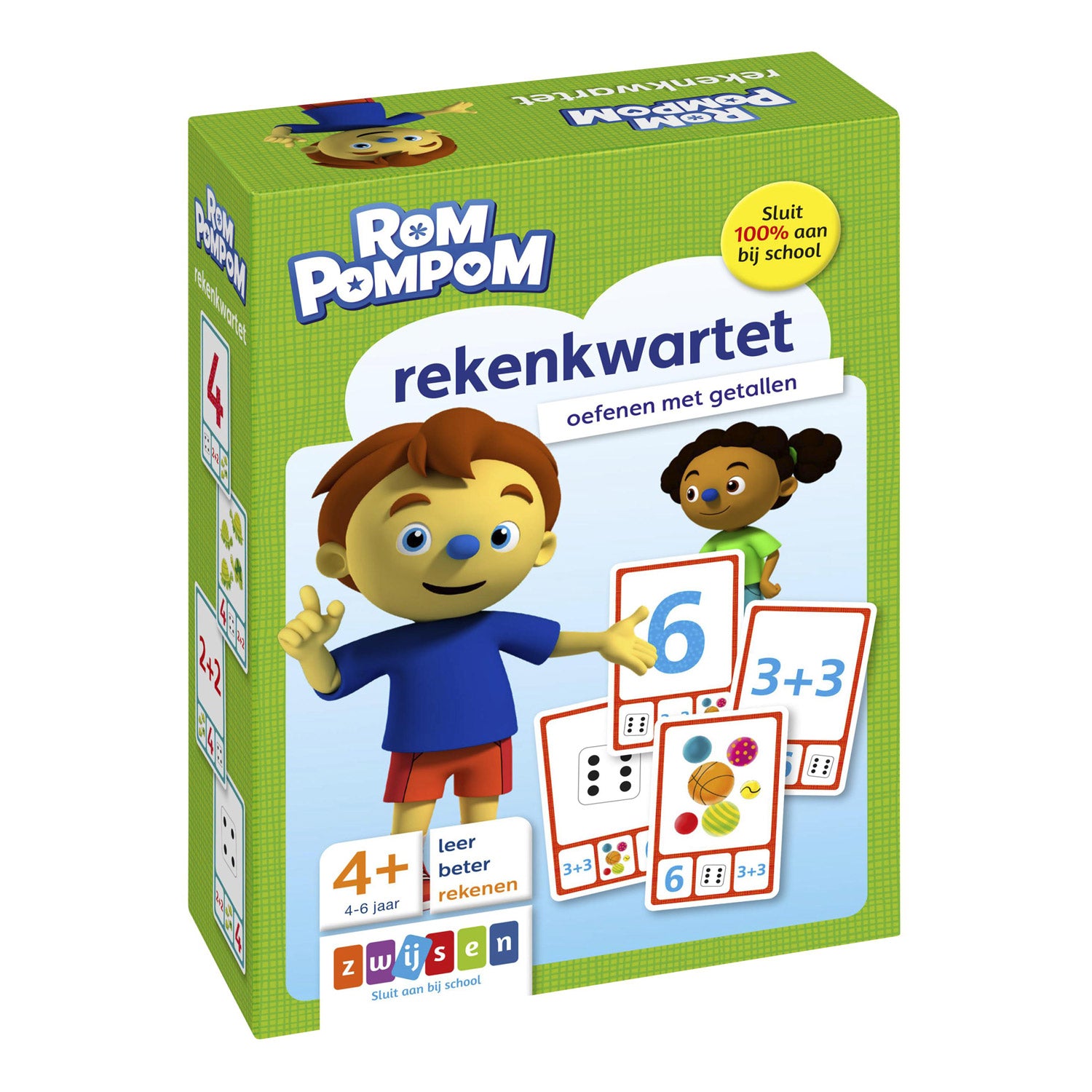 Zwijsen romppompom rekenkwartet