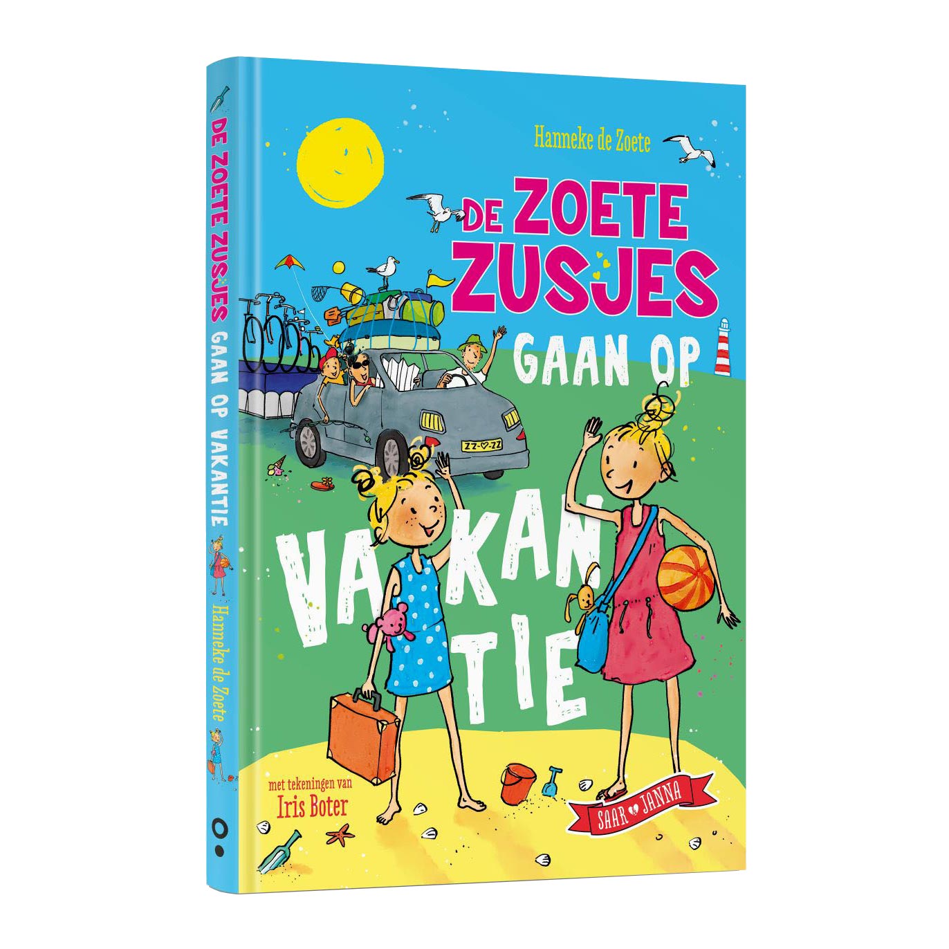 Centraal boekhuis de zoete zusjes gaan op vakantie