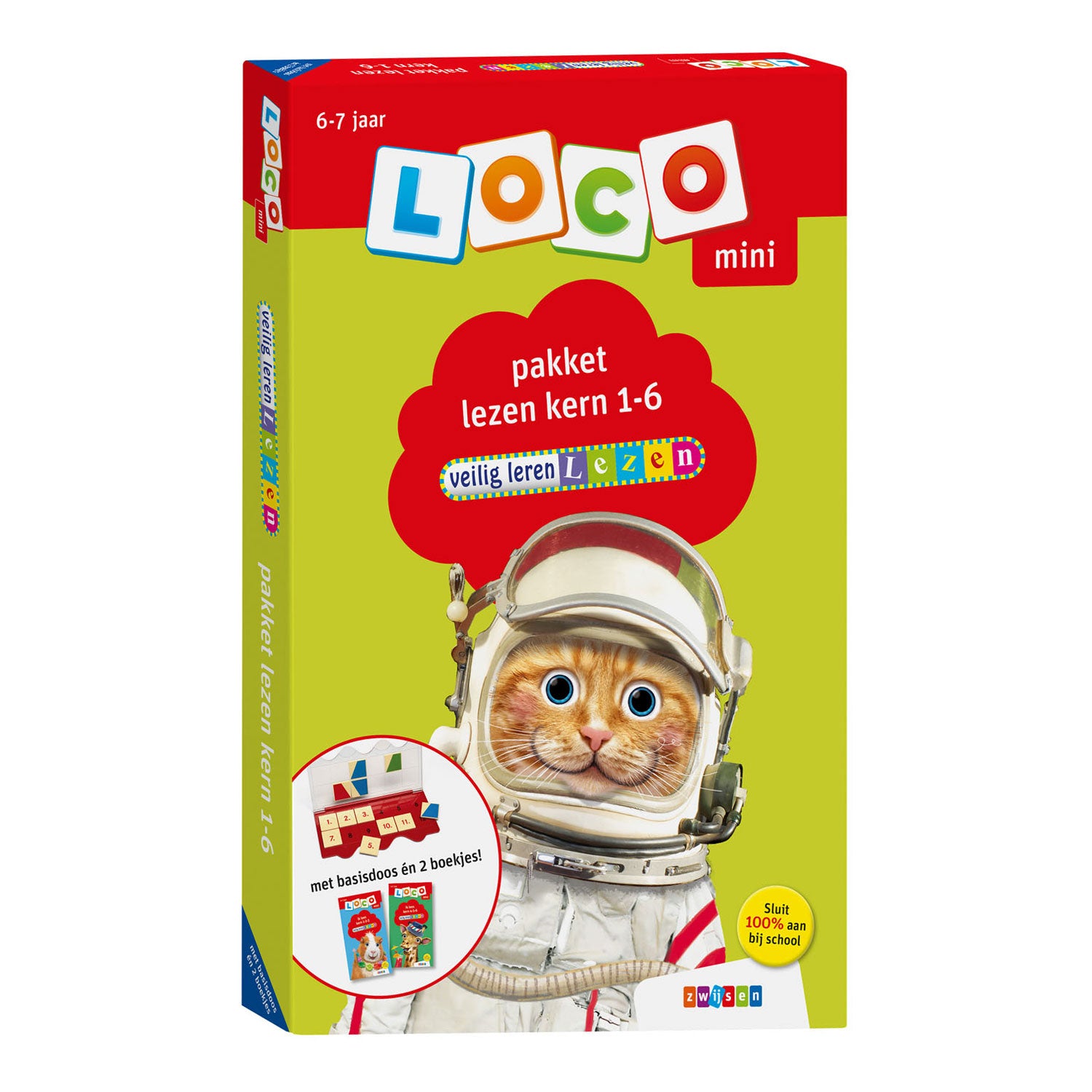 Loco mini - veilig leren lezen pakket kern 1-6 (6-7 jaar)