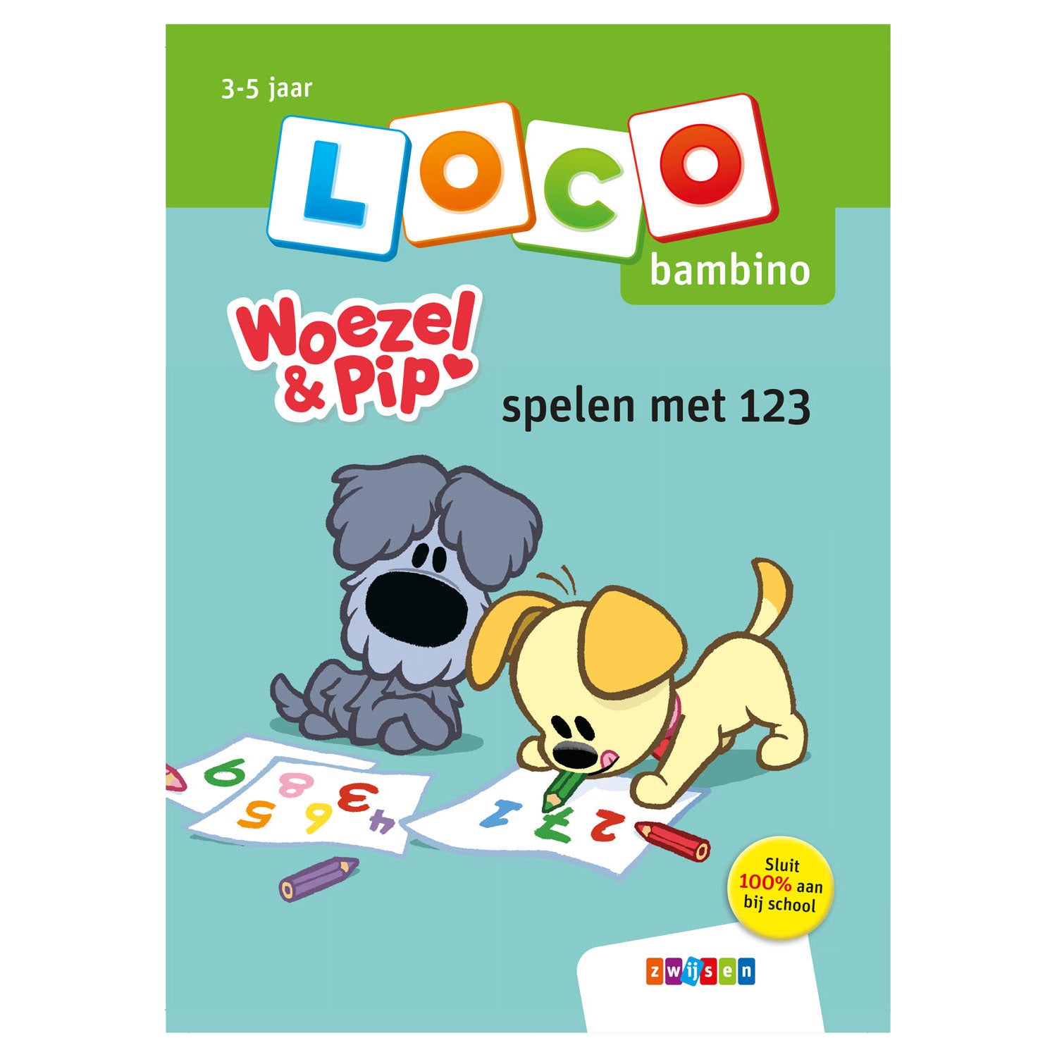 Loco bambino - woezel pip spelen met 123 (3-5 jaar)