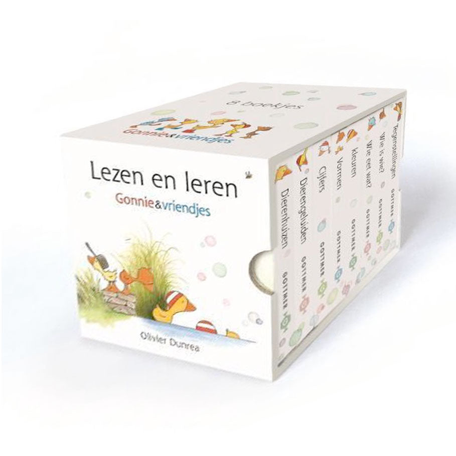 Centraal boekhuis lezen en leren gonnie vriendjes uitdeelboekjes, 8st.