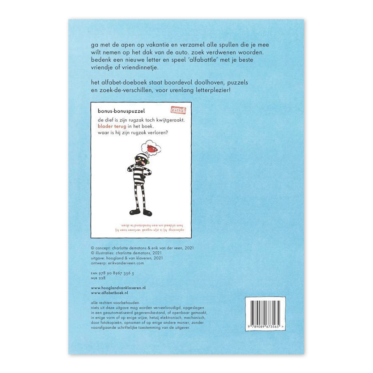 Centraal boekhuis alfabet doeboek