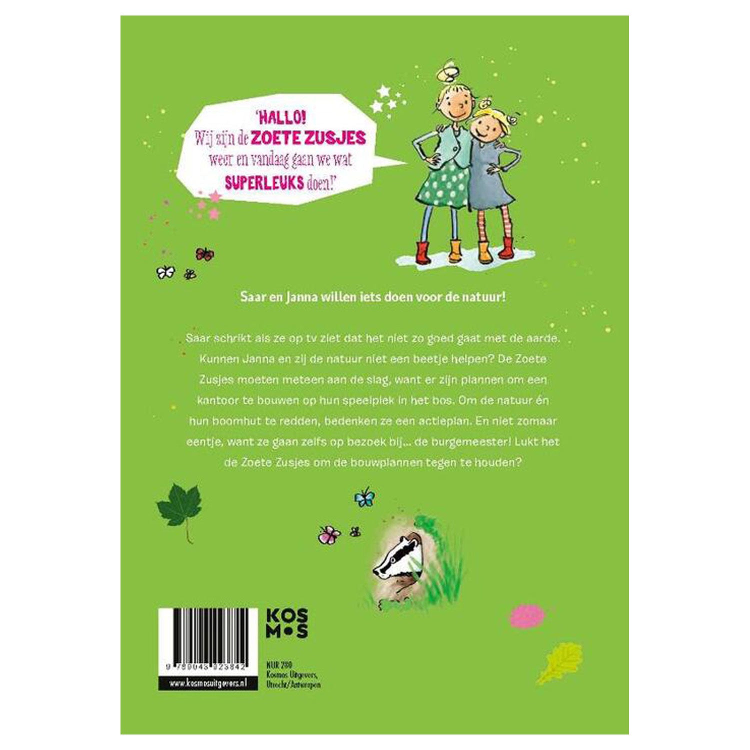 De lieve zusjes helpen de natuur - kinderboek