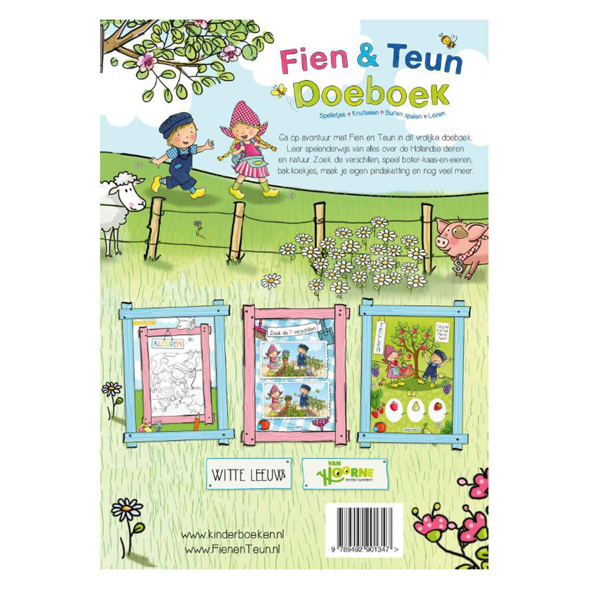 Wpg publishers Fien & Teun activity book. 2+