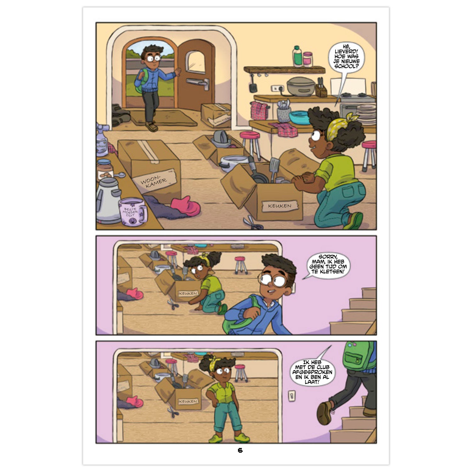 Wpg uitgevers minecraft - de strip