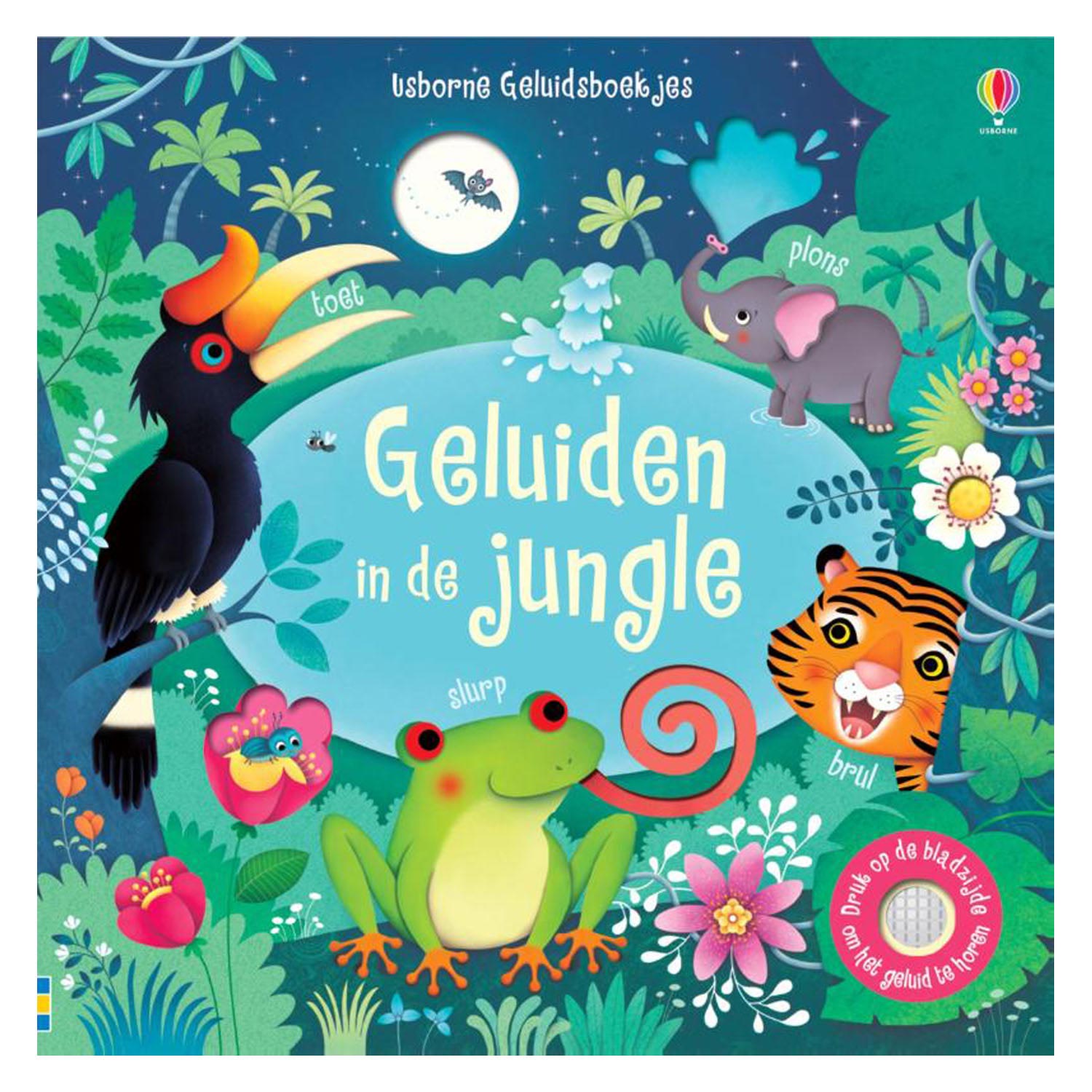 Wpg uitgevers geluidenboek jungle