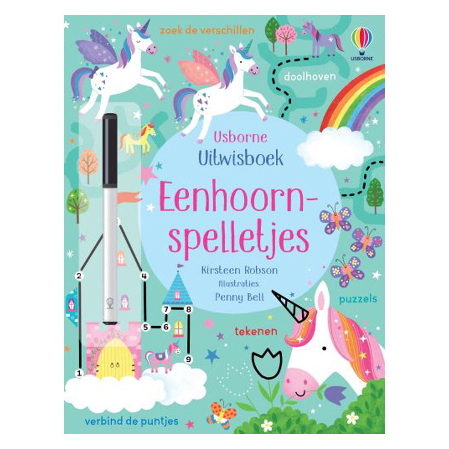 Wpg uitgevers uitwisboek eenhoornspelletjes