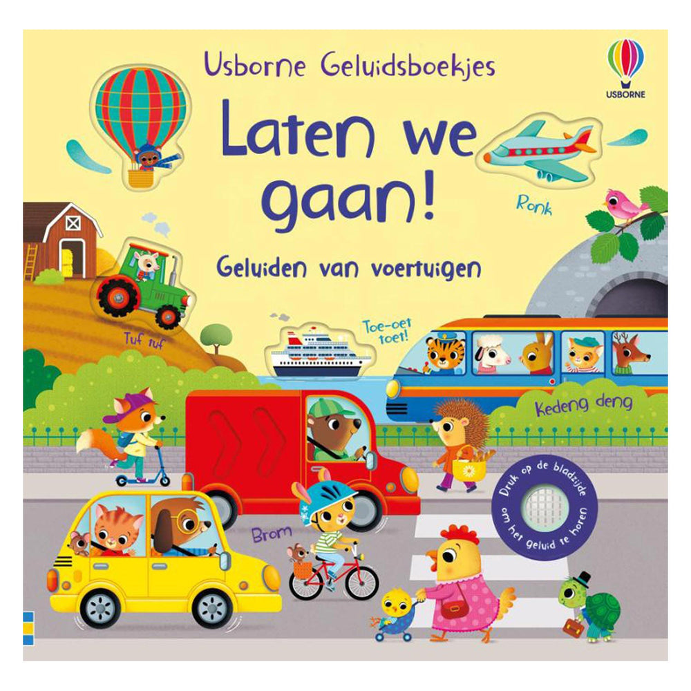 Wpg uitgevers geluidenboek: laten we gaan!. 0+