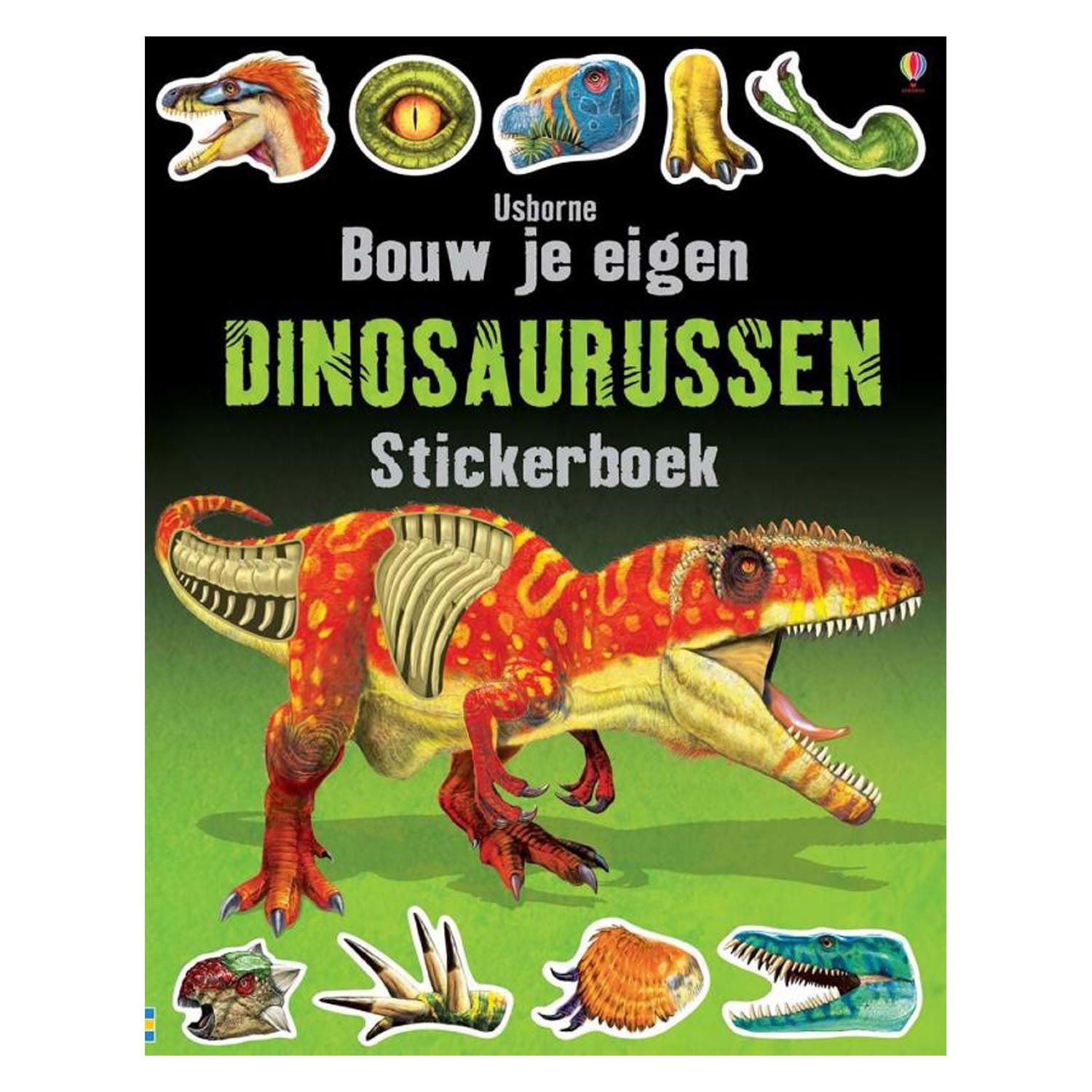 Wpg uitgevers bouw je eigen dinosaurussen stickerboek