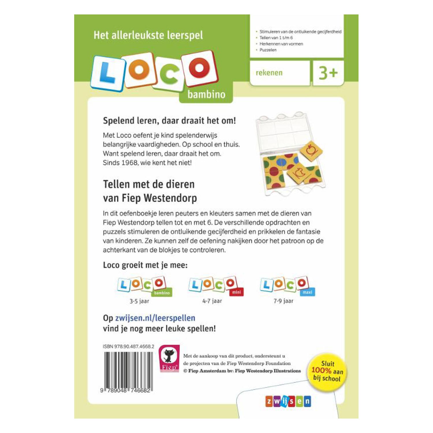 Bambino Loco Fiep Westendorp telt met dieren