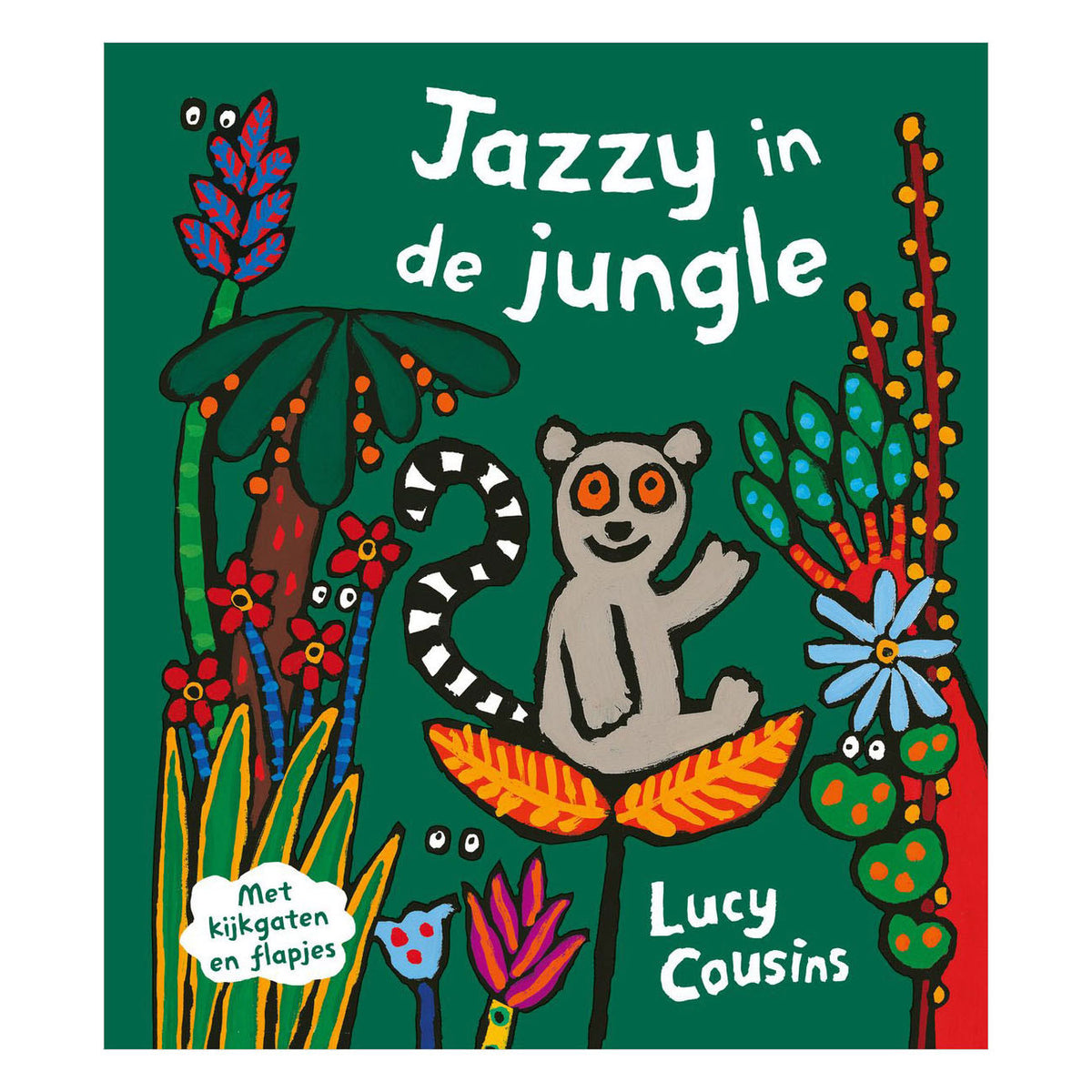Boek specials nederland bv jazzy in de jungle flapjesboek